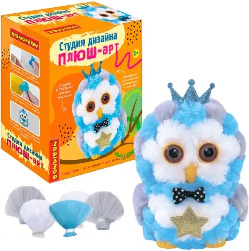 Студия дизайна. Плюш-арт. Сова