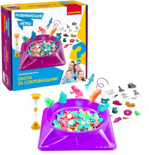 Развивающая игра. Охота за сокровищами Развивающая игра. Охота за сокровищами