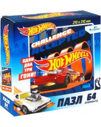 Пазл. Hot Wheels. На старт! Внимание! Марш!, 64 элемента