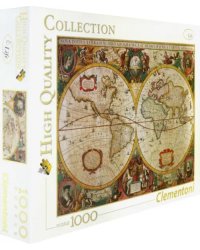 Пазл. Карта мира, 1000 элементов