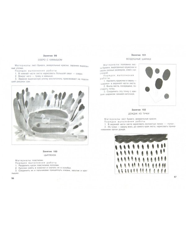 Занятия по изобразительной деятельности. Младшая и средняя группы