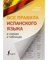Все правила испанского языка в схемах и таблицах