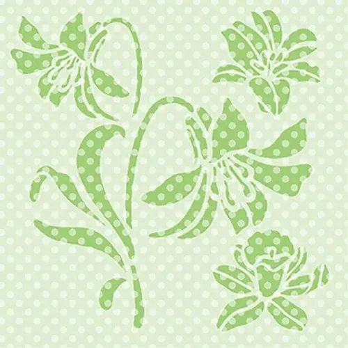 Трафарет "Цветы", 180 мкм, 100x100 мм Трафарет "Цветы", 180 мкм, 100x100 мм