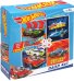Пазл 4 в 1. Hot wheels. Крутые гонщики