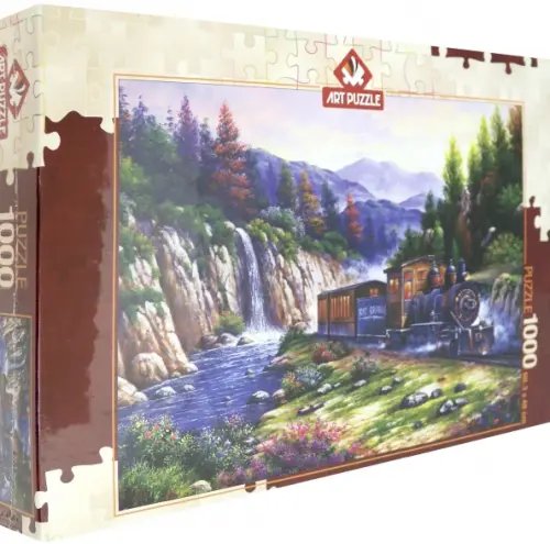 Пазл. Путешествие на поезде, 1000 элементов