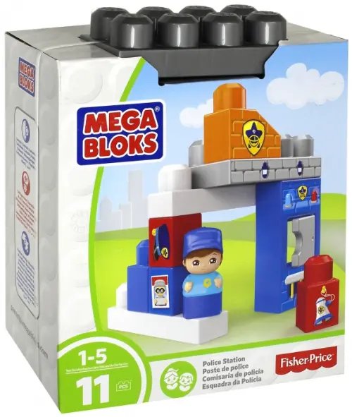 Конструктор Mega Bloks. Маленький игровой набор, 11 деталей Конструктор Mega Bloks. Маленький игровой набор, 11 деталей