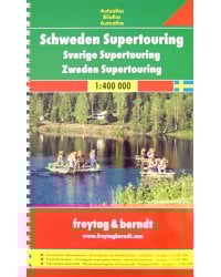 Sweden. Supetouring Road Atlas 1:400 000