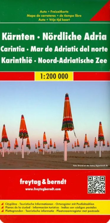 Carinthia. Norhern Adriatic Sea. 1:200 000 Carinthia. Norhern Adriatic Sea. 1:200 000