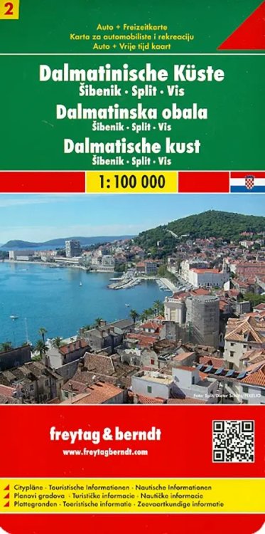 Dalmatian Coast - Sibenik - Split - Vis. 1:100 000 Dalmatian Coast - Sibenik - Split - Vis. 1:100 000