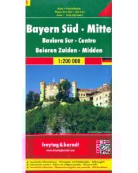 Bayern Sud. Mitte. 1:200 000