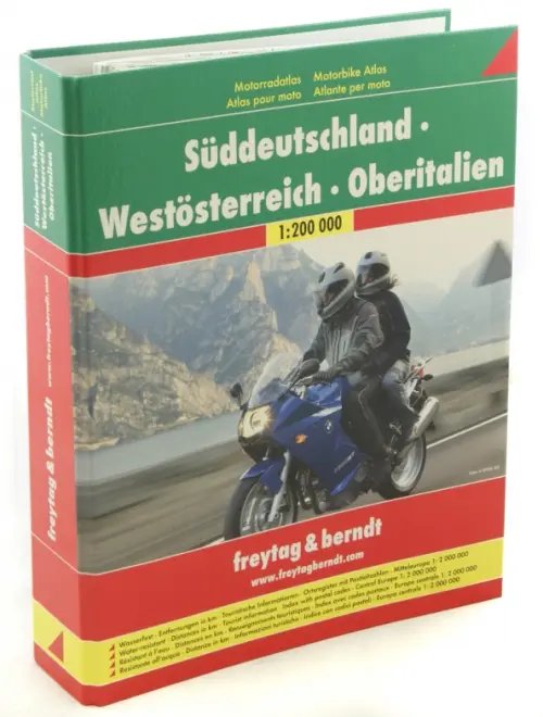 Motorbike Atlas. Germany South. Austria West. Italy North Motorbike Atlas. Germany South. Austria West. Italy North