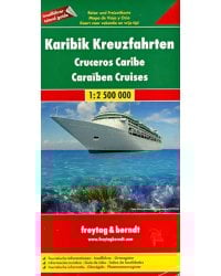 Caribbean Cruises 1:2 500 000