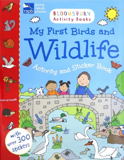 Activity books My First Birds and Wildlife. Activity and Sticker book