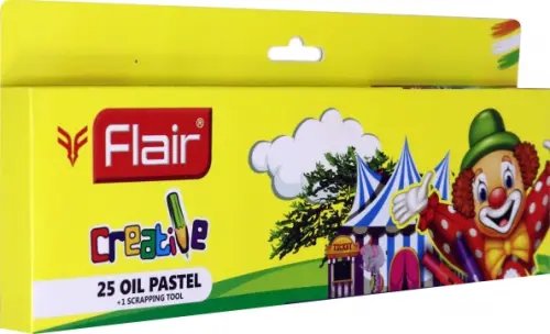 Пастель масляная "Creative", 25 цветов + инструмент (FA 8011) Пастель масляная "Creative", 25 цветов + инструмент (FA 8011)