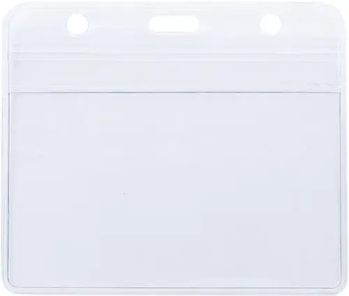 Бейдж горизонтальный для пропуска "Deli", 100х80 мм, арт. E5758 Бейдж горизонтальный для пропуска "Deli", 100х80 мм, арт. E5758