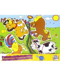Игрушка-шнуровка. Ферма