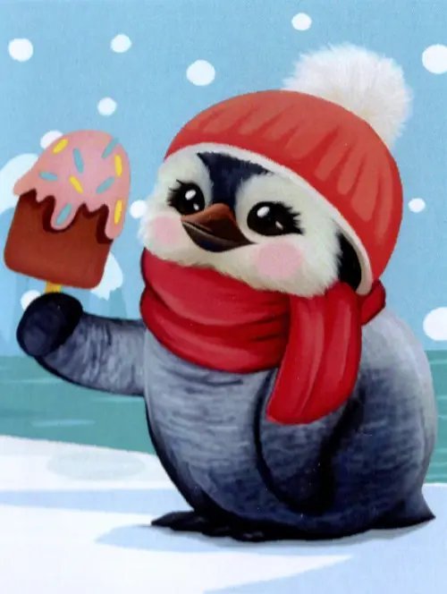 Алмазная мозаика "Зимняя вкуснятина", 30х40 см Алмазная мозаика "Зимняя вкуснятина", 30х40 см