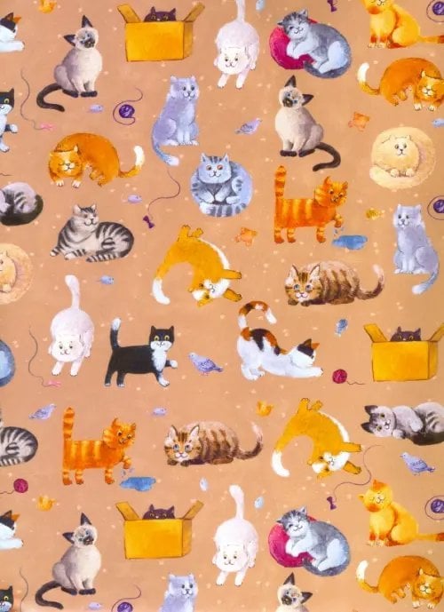 Бумага упаковочная №46, 48х69 см, 2 листа (11335) Бумага упаковочная №46, 48х69 см, 2 листа (11335)