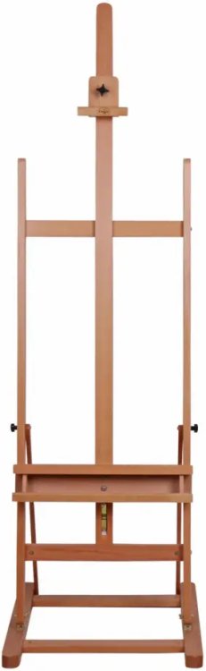 Мольберт студийный Московская палитра, напольный, бук Мольберт студийный Московская палитра, напольный, бук