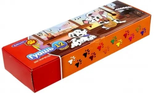 Гуашь,12 цветов, арт. FG-112-DAL Гуашь,12 цветов, арт. FG-112-DAL