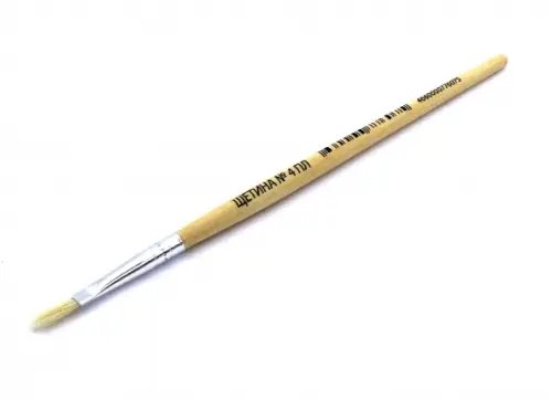 Кисть живописная щетина №6