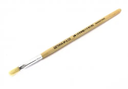 Кисть живописная щетина №6 Кисть живописная щетина №6