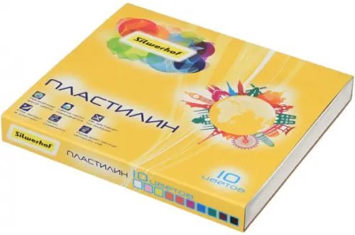 Пластилин "Солнечная коллекция", стек, 10 цветов по 15 грамм, арт. 956153-10 Пластилин "Солнечная коллекция", стек, 10 цветов по 15 грамм, арт. 956153-10