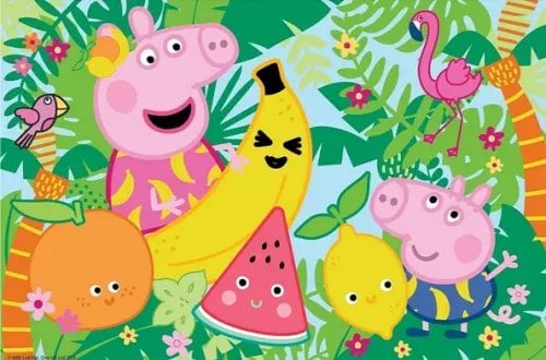 Картина по номерам. Свинка Пеппа. Тропический вечер Картина по номерам. Свинка Пеппа. Тропический вечер