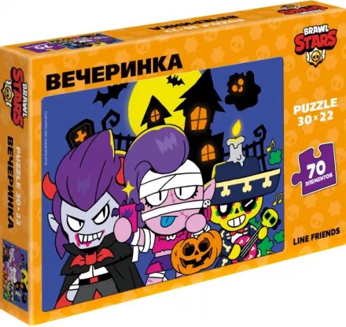 Пазл-70 "Brawl Stars. Вечеринка" Пазл-70 "Brawl Stars. Вечеринка"