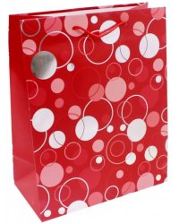 Пакет подарочный ламинированный, 264х327х136 мм