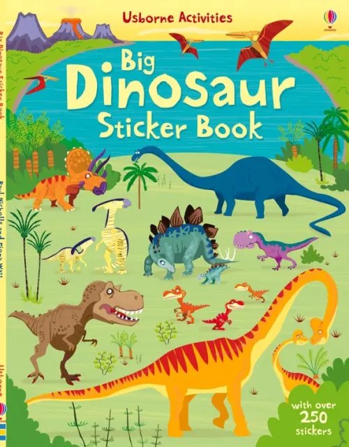 Usborne Activities Big Dinosaur Sticker Book
