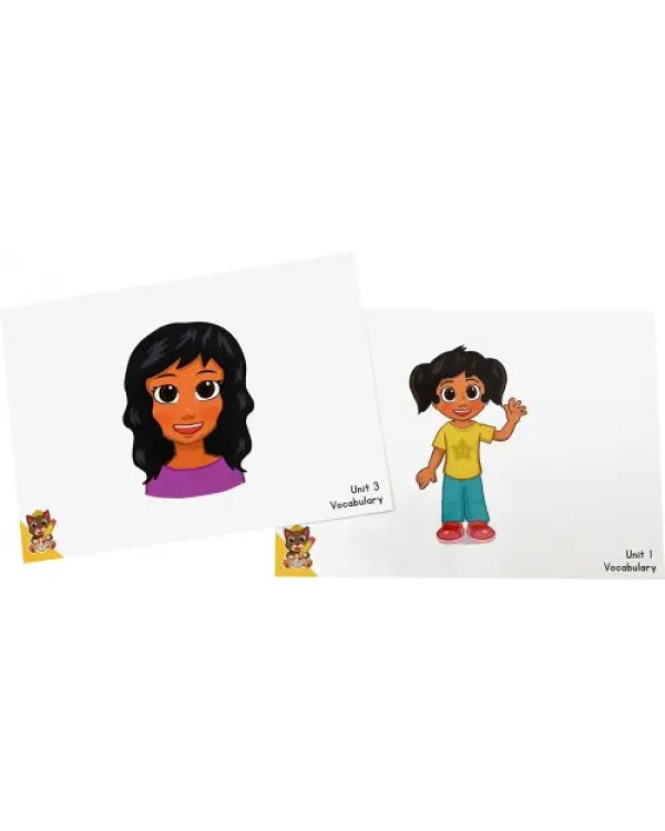 Fun English for Schools Flashcard for Teacher 2A (60 cards)