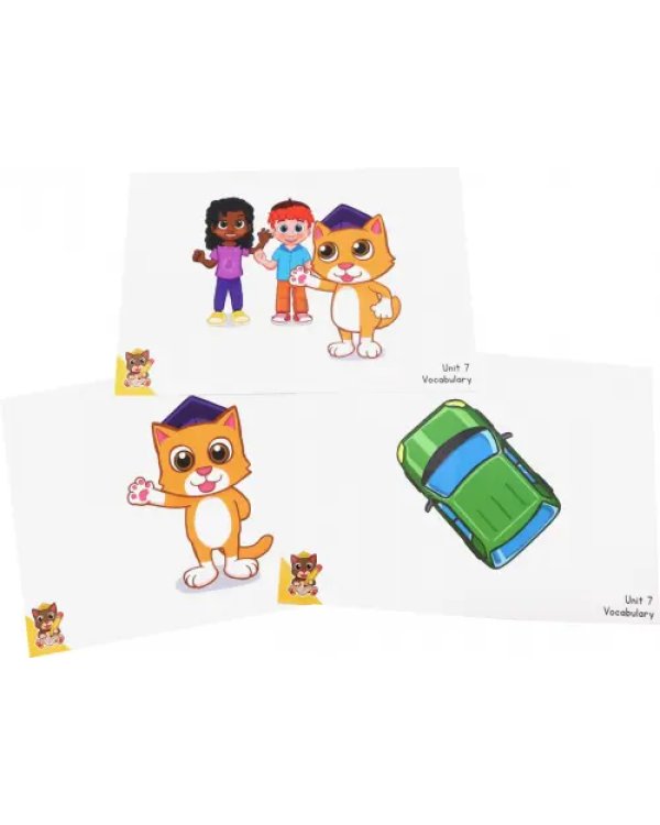 Fun English for Schools Flashcard for Teacher 2B (72 cards)