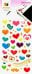 Набор леденцовых наклеек "Сердца"
