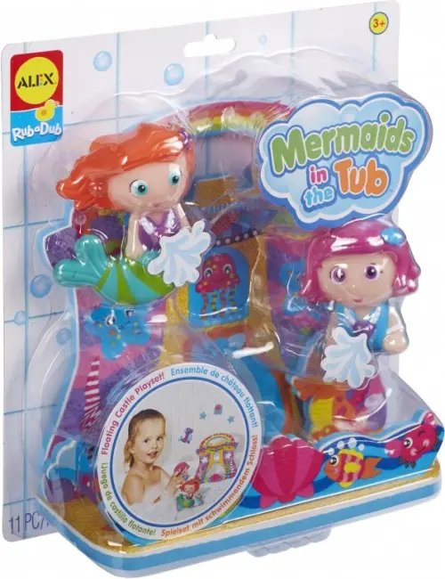 Набор фигурок-стикеров для ванны &quot;Русалочки&quot;