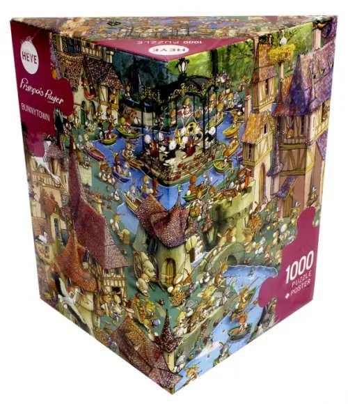 Пазл. Ruyer. Город кроликов, 1000 элементов