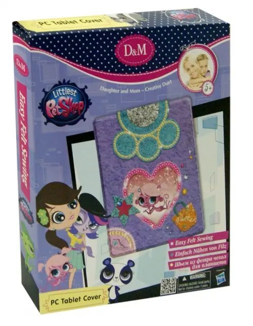 Обложка книги «Шьем чехол для планшета. Littlest Pet Shop. Обезьянка Минка Маркс»