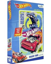 Пазл. Hot wheels. На вираже, 160 элементов