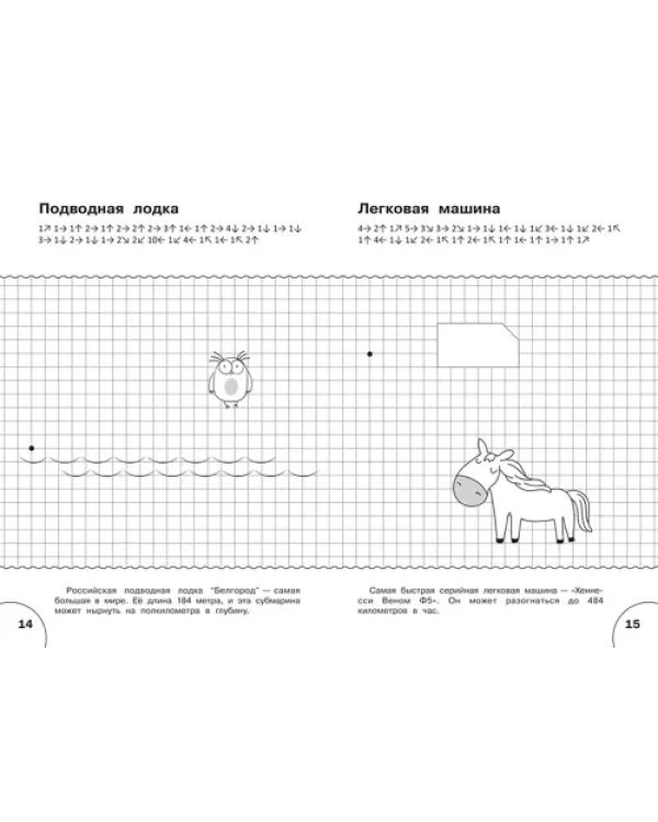 Графические диктанты. Мир за окном