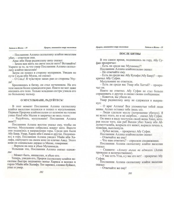 Дополнительное изображение книги «Хадисы и Жизнь. Пророк, явившийся миру милостью. 19 том»
