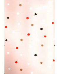 Бумага упаковочная 70*110 см Confetti. Розовый (N2207)