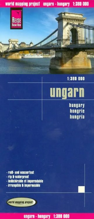 Hungary. Ungarn 1:380 000 Hungary. Ungarn 1:380 000
