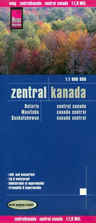 Central Canada 1:1 900 000 Central Canada 1:1 900 000