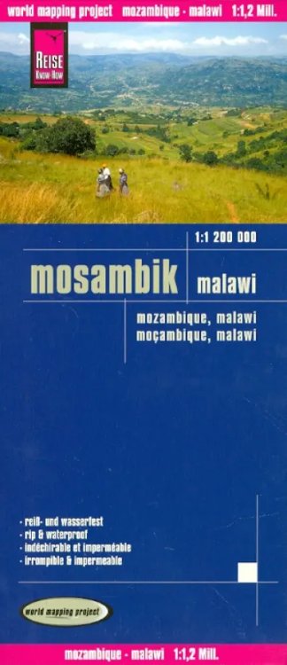 Mosambik. Malawi. 1:1 200 000 Mosambik. Malawi. 1:1 200 000