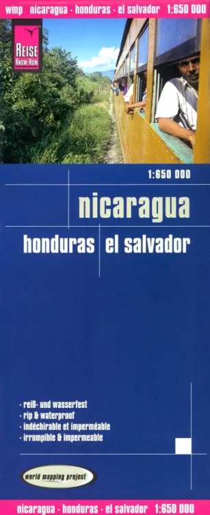 Nicaragua. Honduras. El Salvador. 1:650 000 Nicaragua. Honduras. El Salvador. 1:650 000