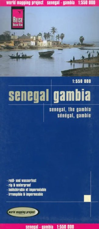 Senegal, Gambia 1: 550000 Senegal, Gambia 1: 550000