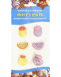Декоративные самоклеящиеся фигурки. Фрукты