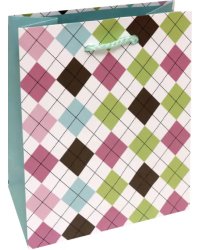 Пакет подарочный ламинированный S