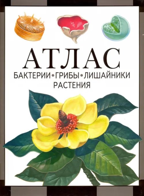 Атласы по биологии Атлас. Бактерии, грибы, лишайники, растения