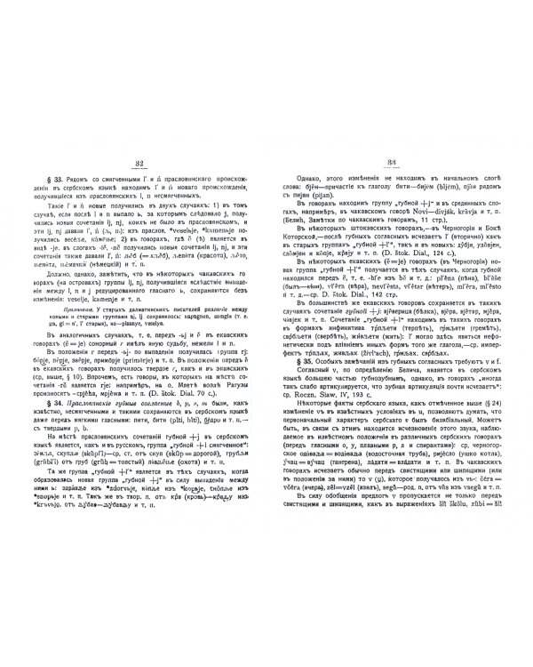 Сербский язык. Фонетика и морфология